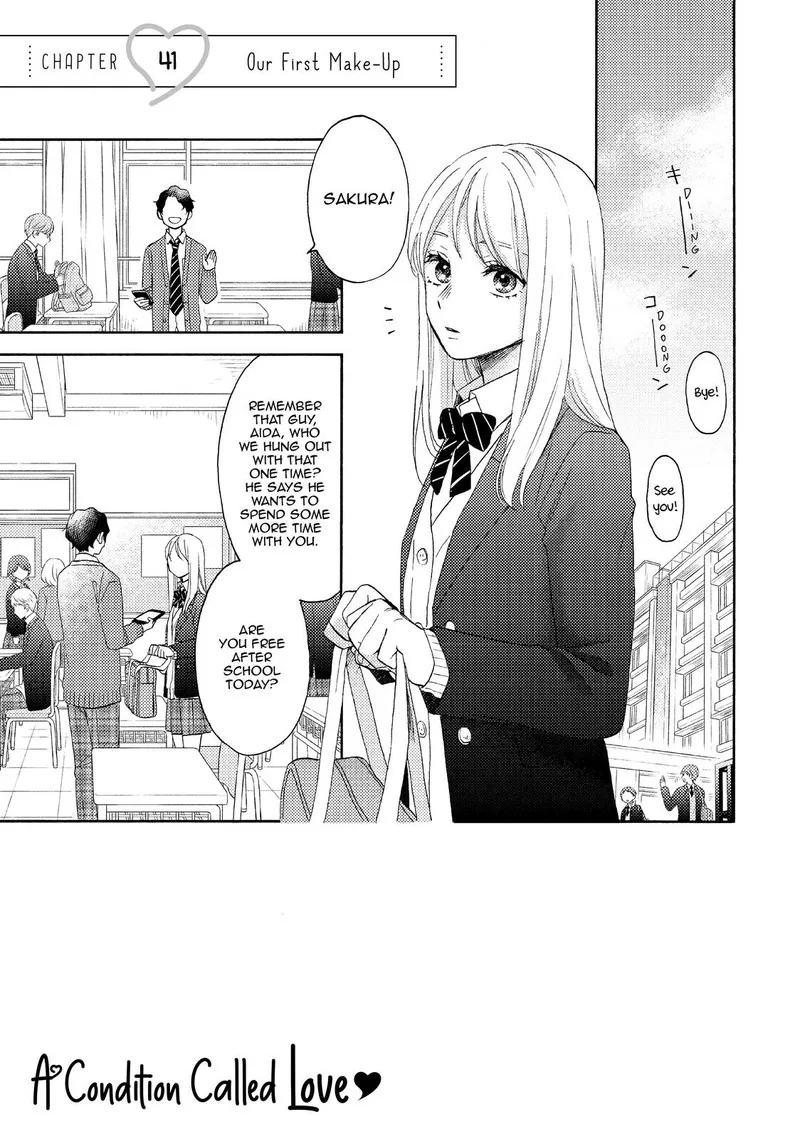 Hananoi-kun to Koi no Yamai Chapter 41 page 1