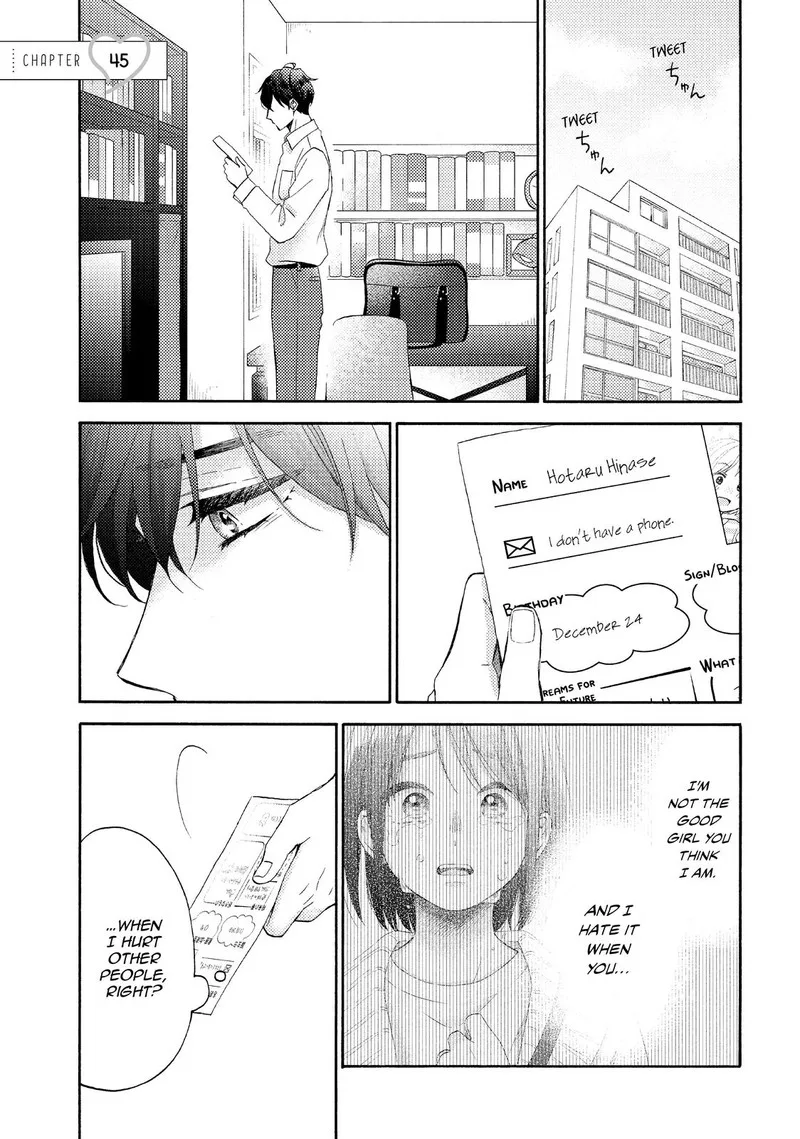 Hananoi-kun to Koi no Yamai Chapter 45 page 1