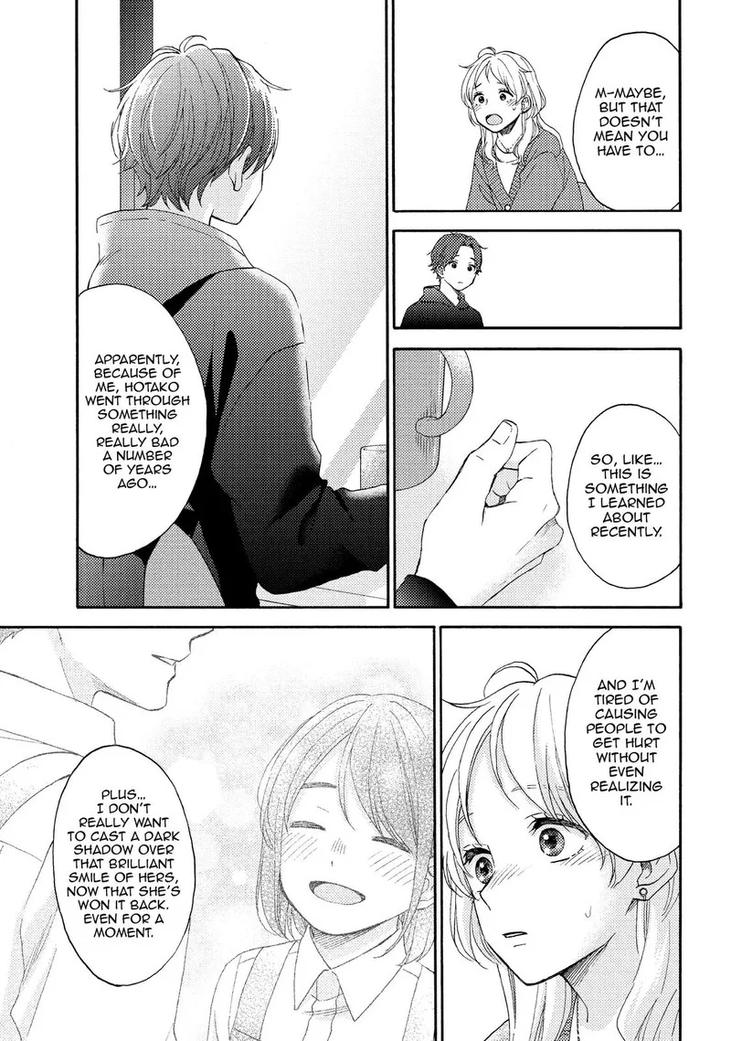 Hananoi-kun to Koi no Yamai Chapter 48 page 15