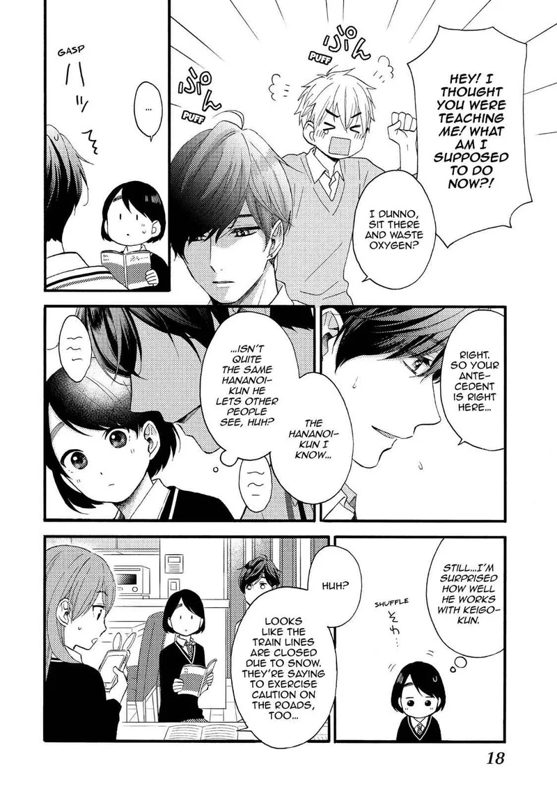 Hananoi-kun to Koi no Yamai Chapter 9 page 19