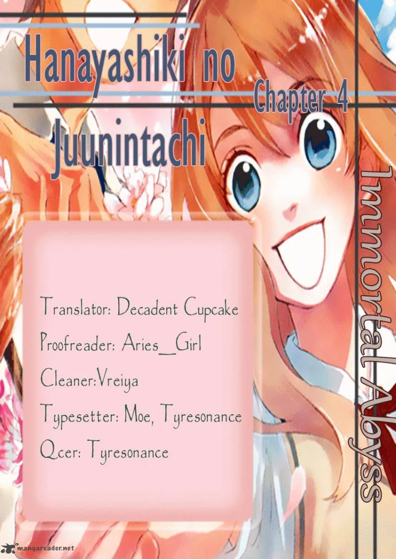 Hanayashiki no Juunintachi Chapter 4 page 34