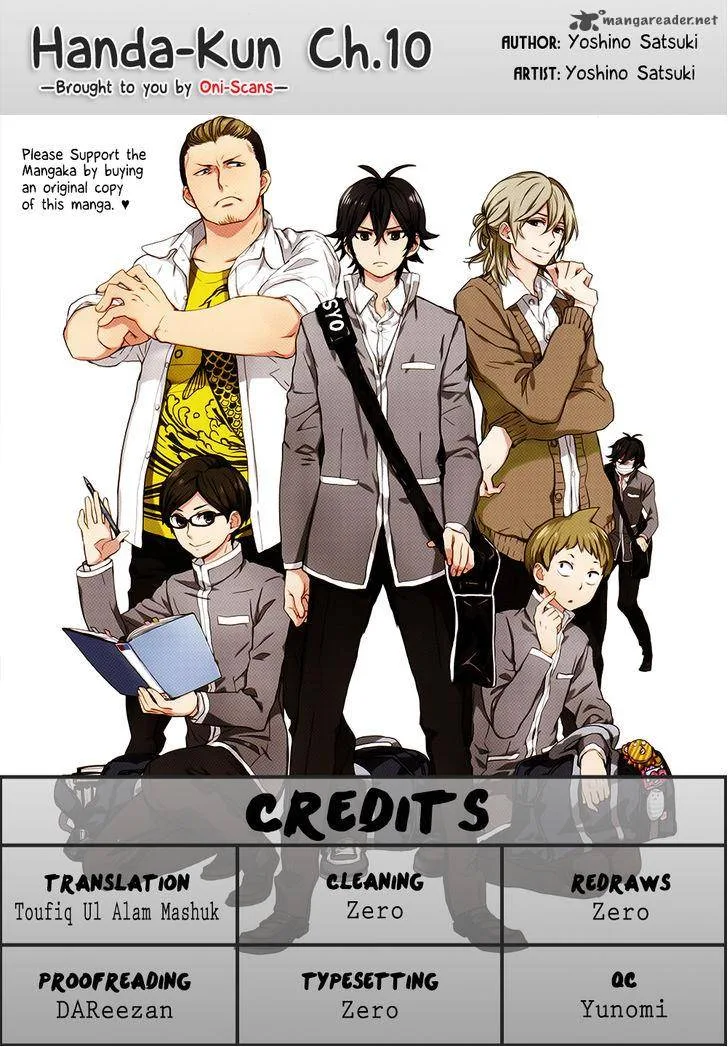 Handa-kun Chapter 10 page 1