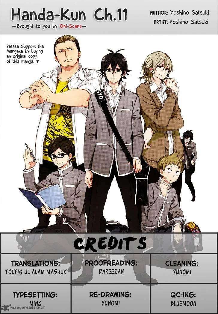 Handa-kun Chapter 11 page 1