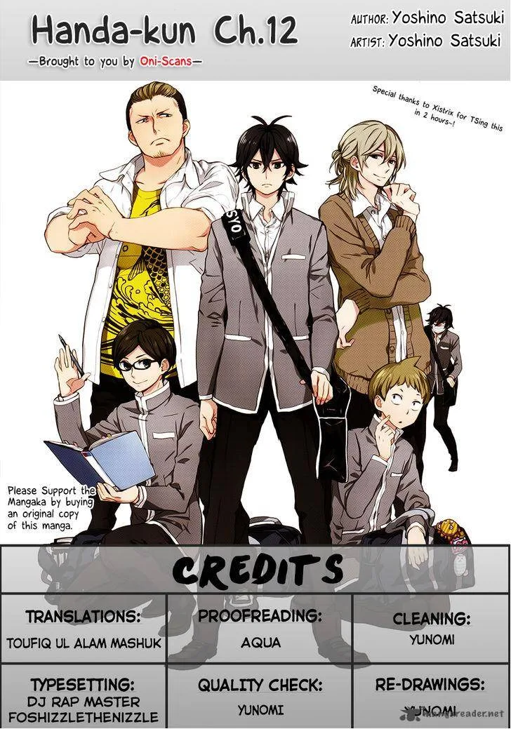 Handa-kun Chapter 12 page 1