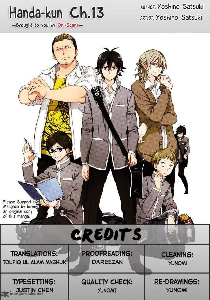 Handa-kun Chapter 13 page 1