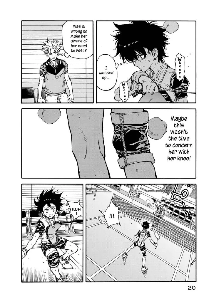 Hanebado! Chapter 61 page 21