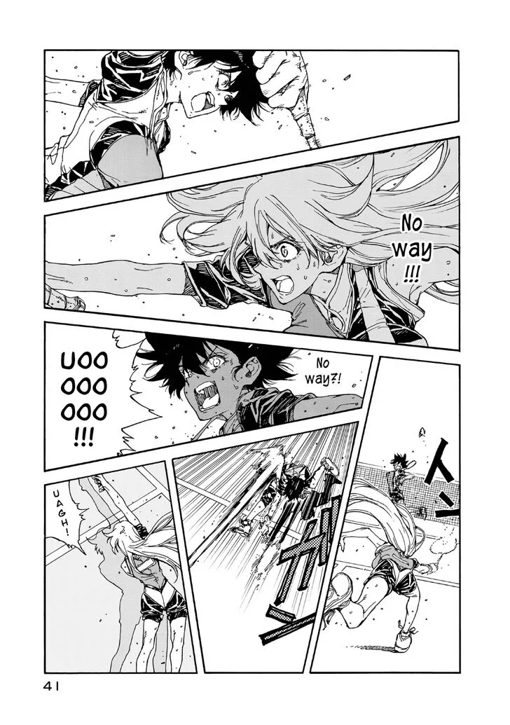 Hanebado! Chapter 61 page 42
