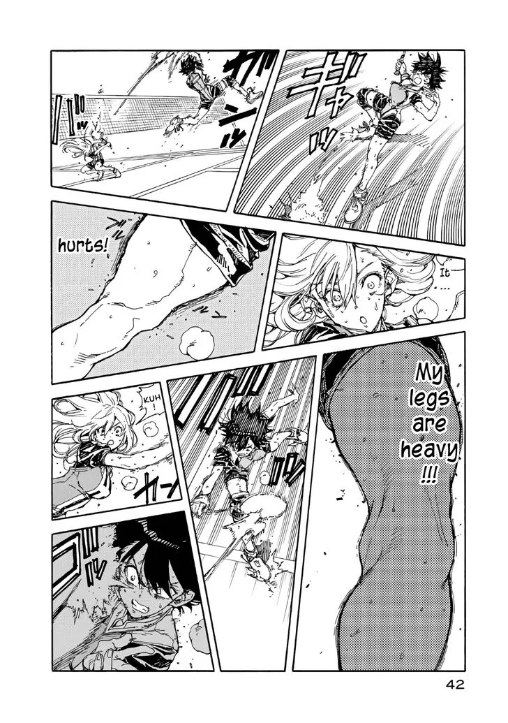 Hanebado! Chapter 61 page 43