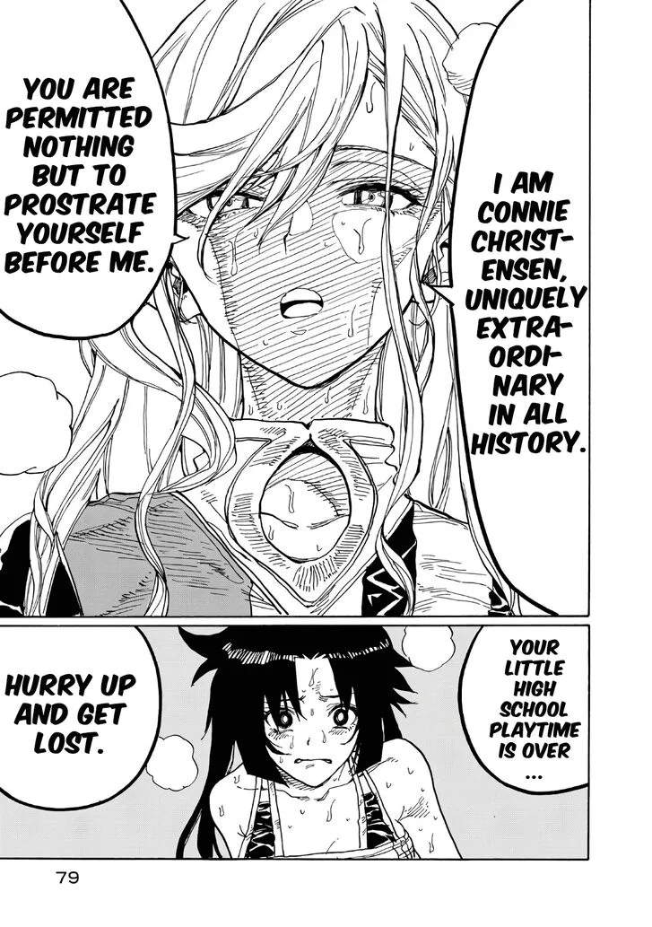 Hanebado! Chapter 71 page 35