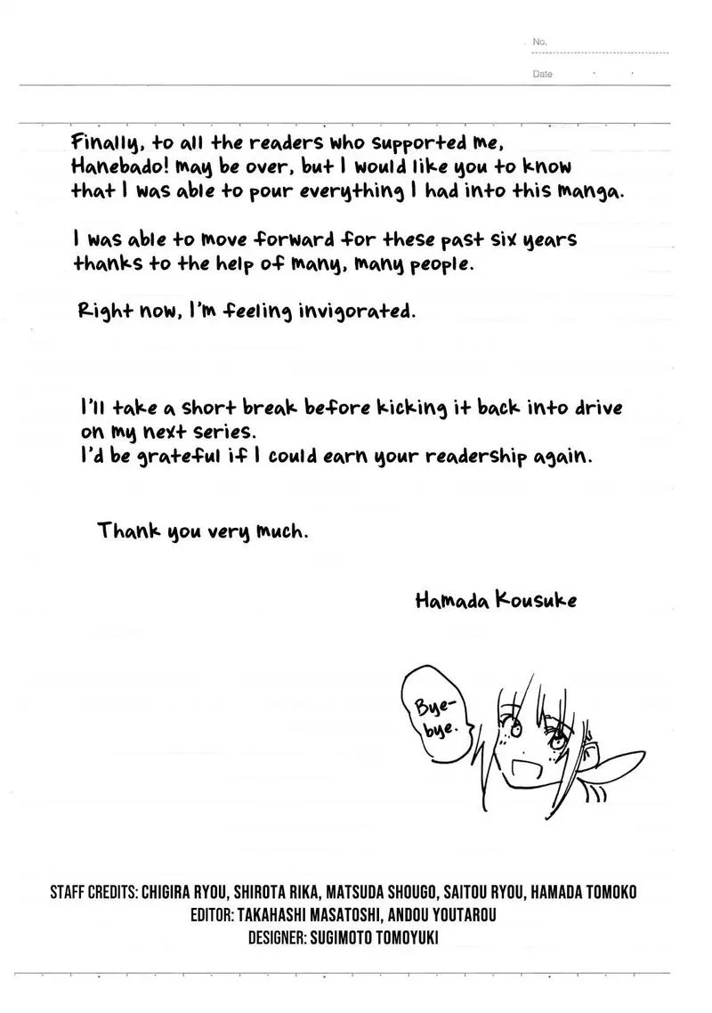 Hanebado! Chapter 79 page 41