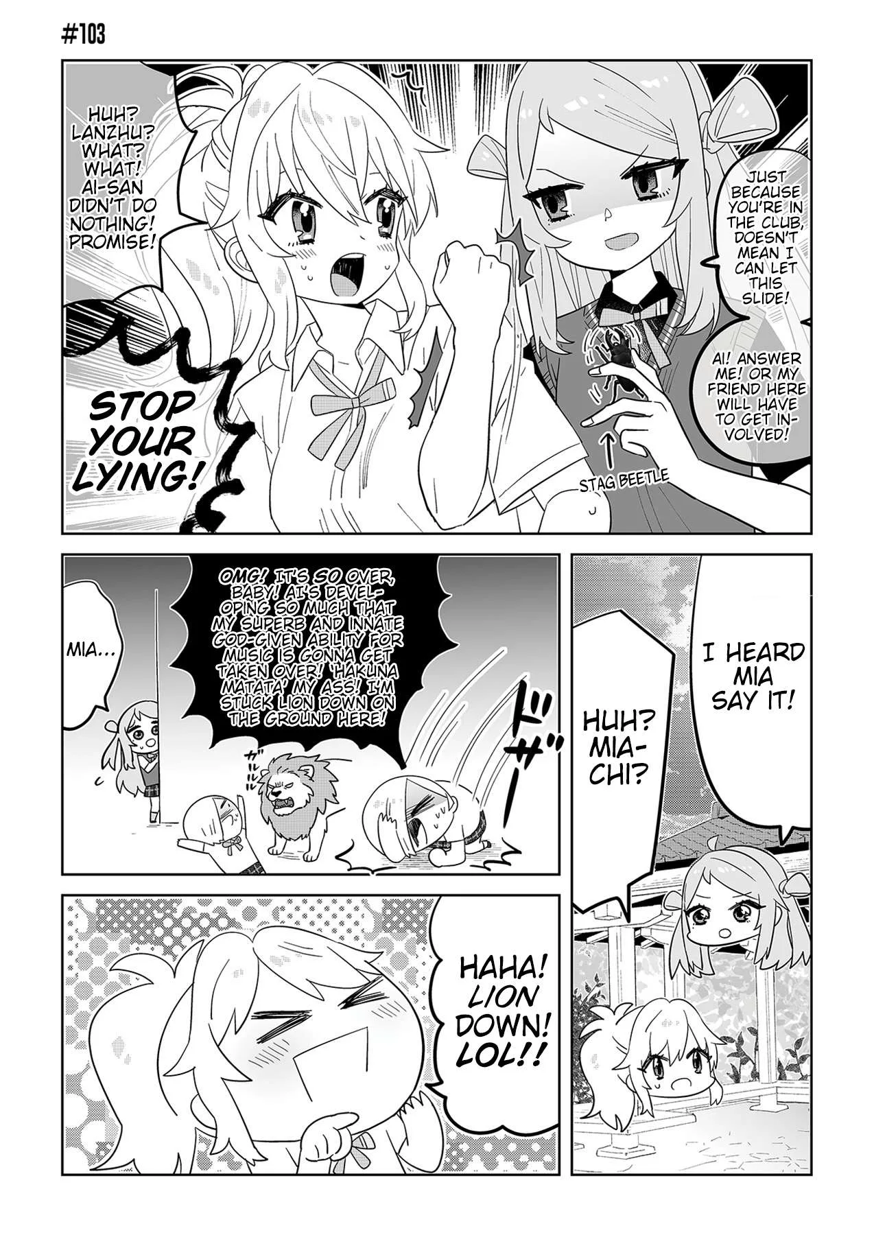 Hangyaku no Nijigasaki Chapter 103 page 1