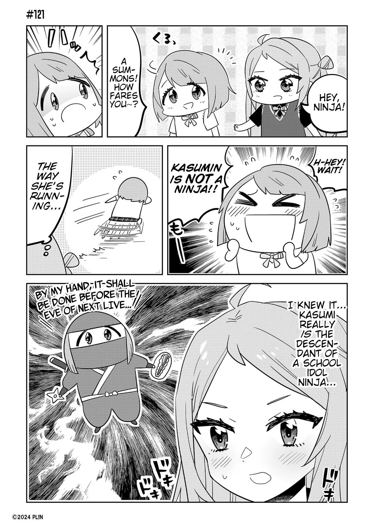 Hangyaku no Nijigasaki Chapter 121 page 1
