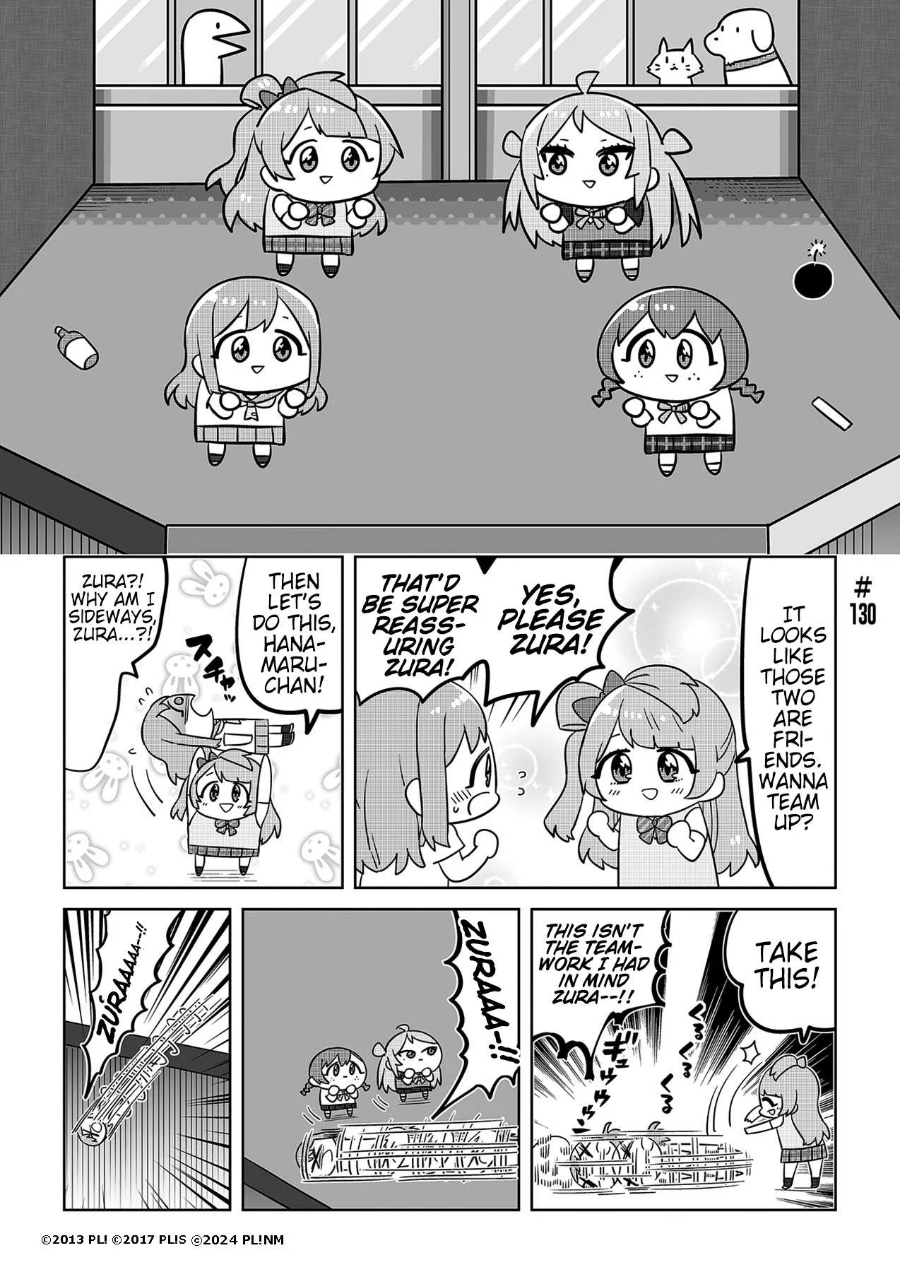 Hangyaku no Nijigasaki Chapter 130 page 1