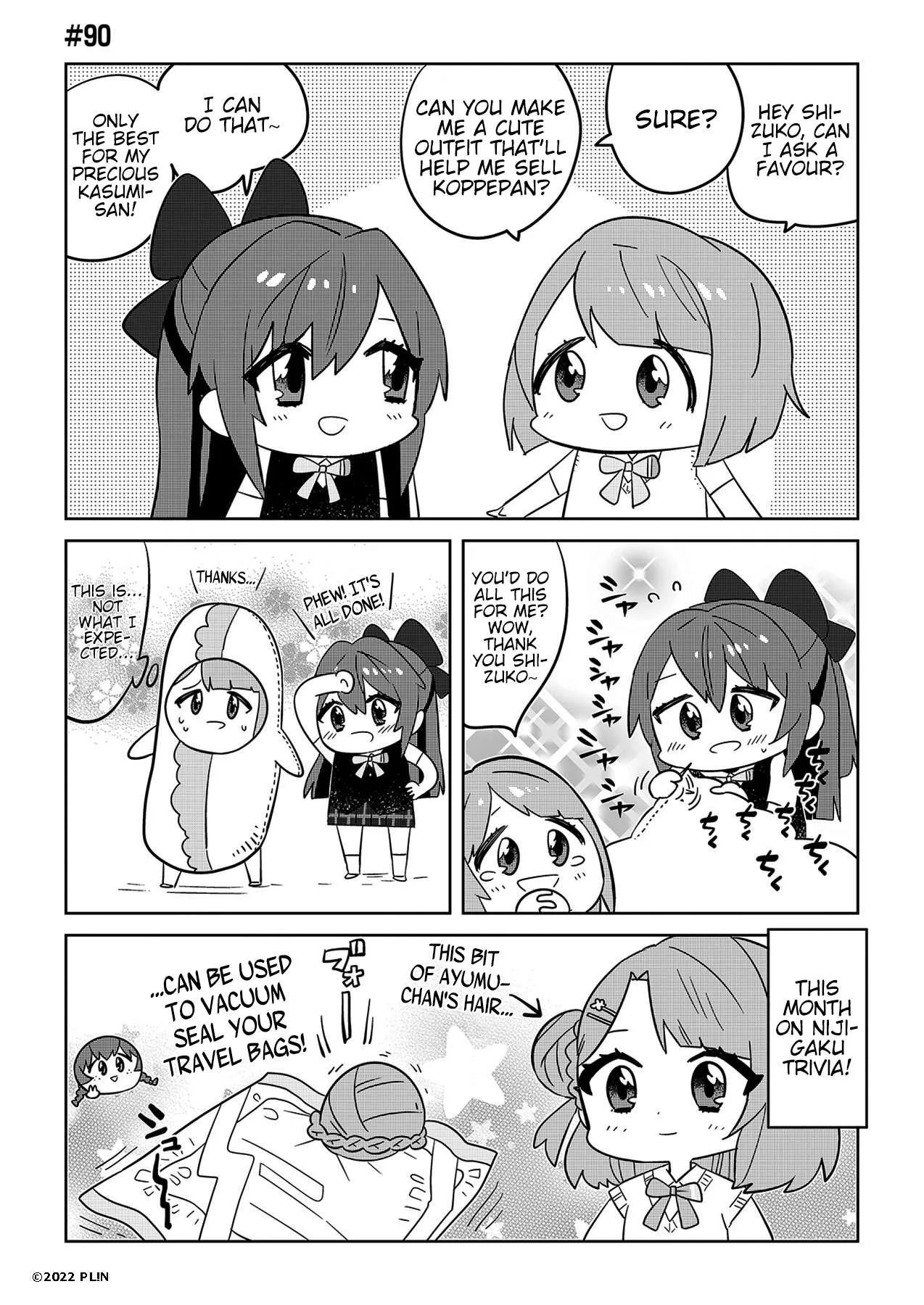 Hangyaku no Nijigasaki Chapter 90 page 1