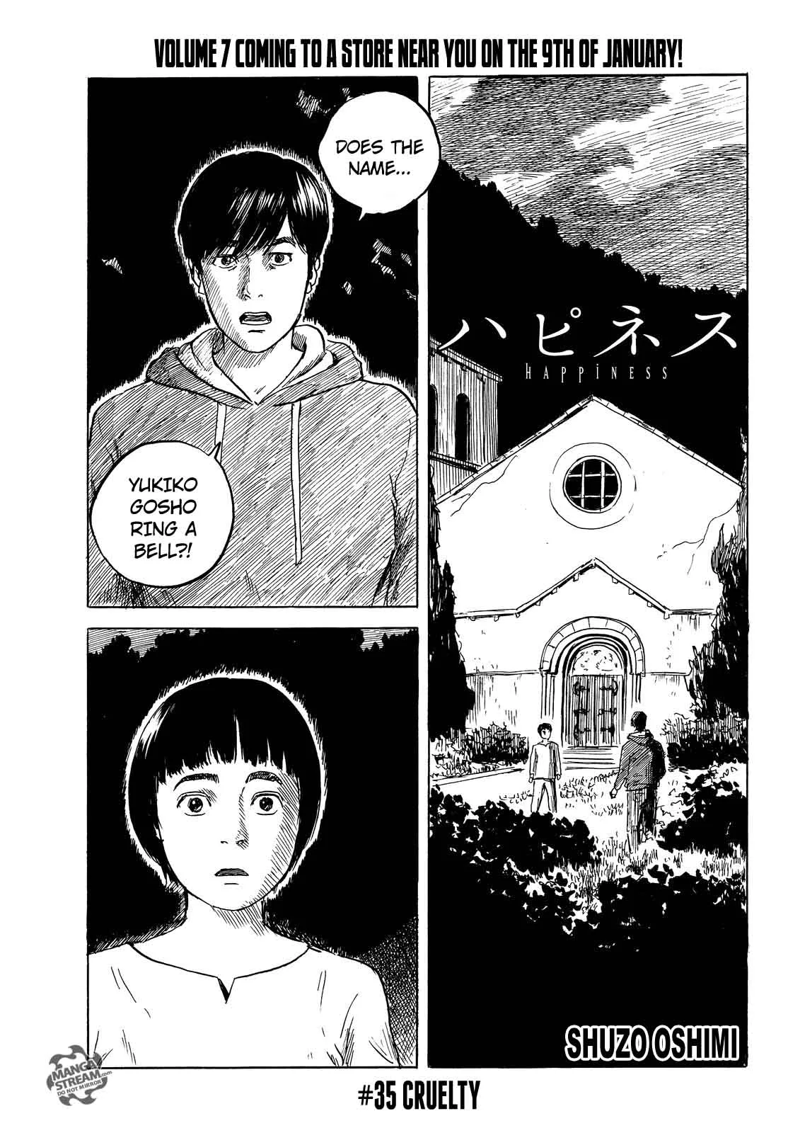 Happiness (OSHIMI Shuzo) Chapter 35 page 1