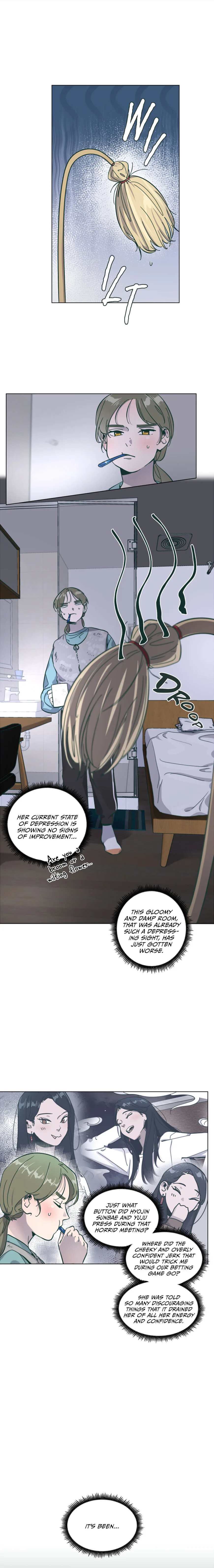 Happiness Rides a Broomstick Chapter 12 page 1