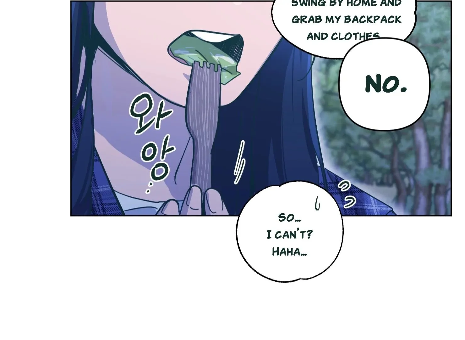 Happiness Rides a Broomstick Chapter 32 page 144