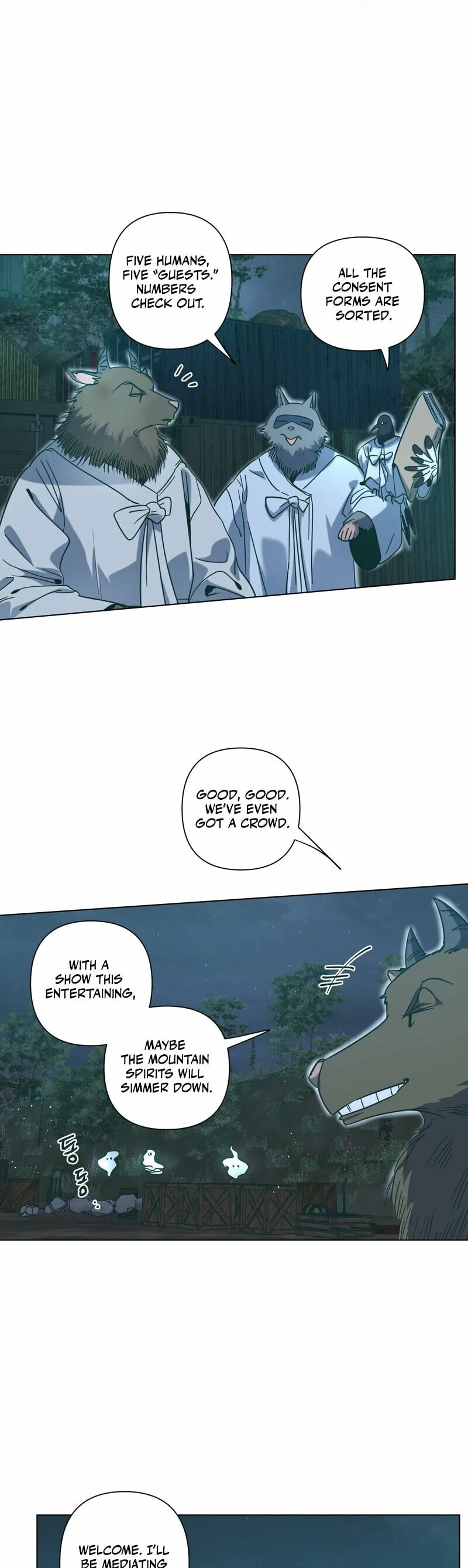 Happiness Rides a Broomstick Chapter 45 page 14