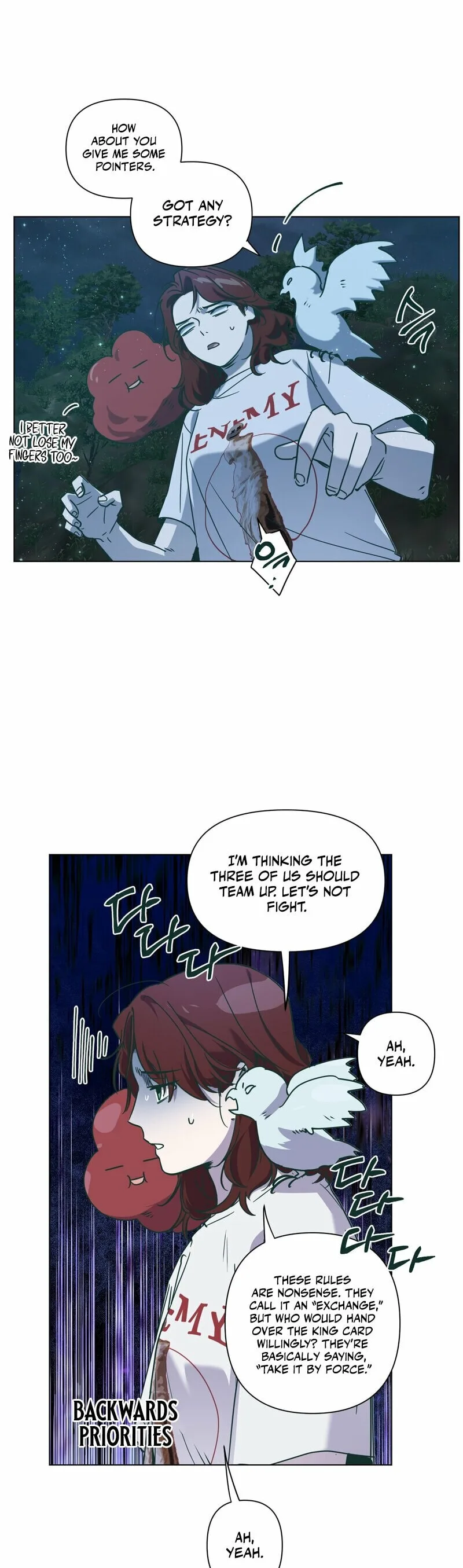 Happiness Rides a Broomstick Chapter 46 page 8