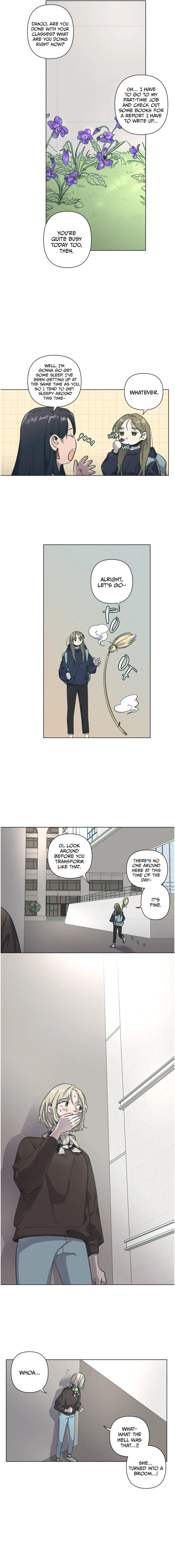 Happiness Rides a Broomstick Chapter 7 page 13