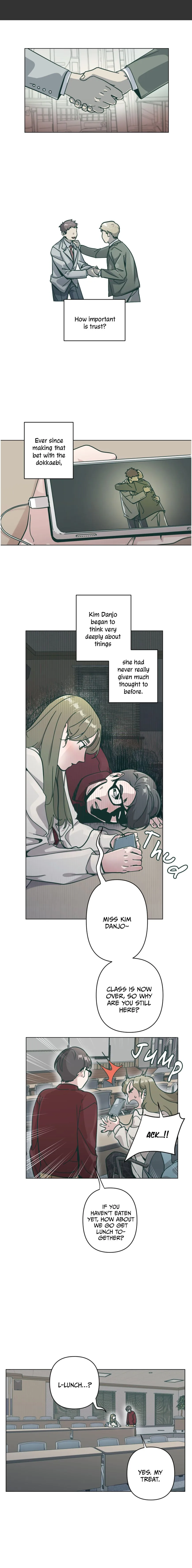 Happiness Rides a Broomstick Chapter 9 page 1