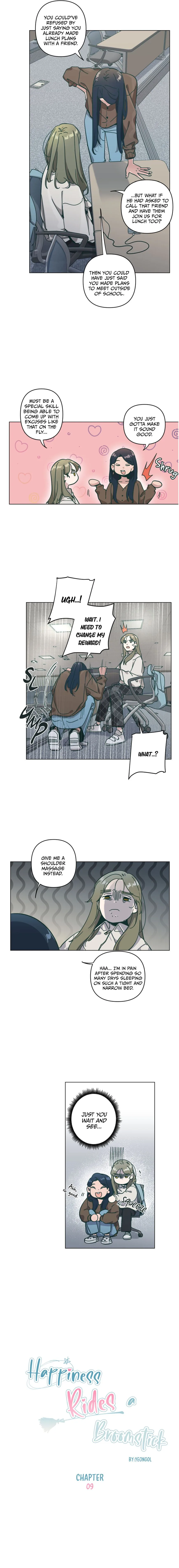 Happiness Rides a Broomstick Chapter 9 page 4