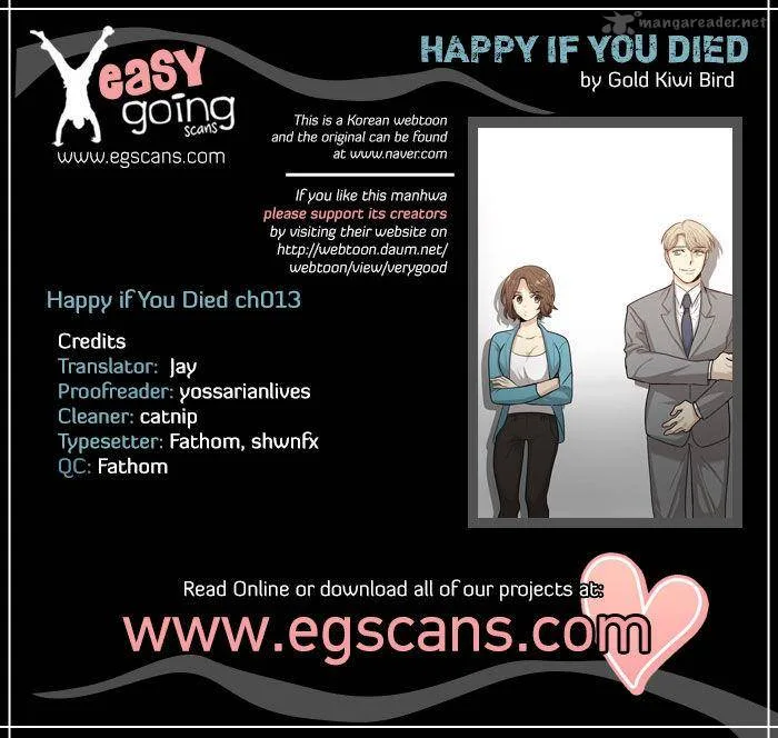 Happy if You Died Chapter 13 page 1