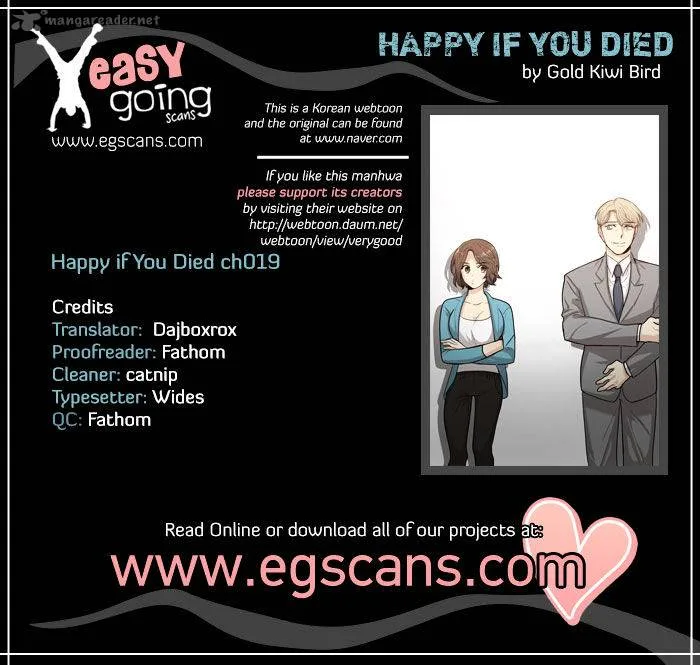 Happy if You Died Chapter 19 page 1