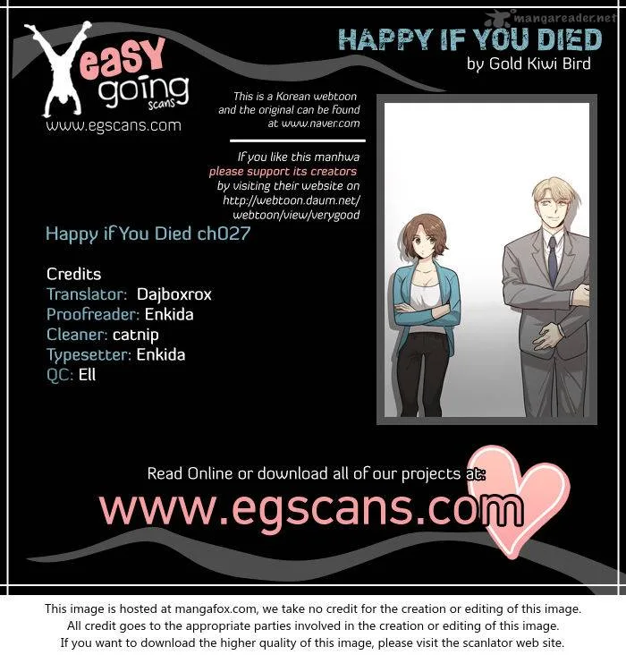 Happy if You Died Chapter 27 page 1
