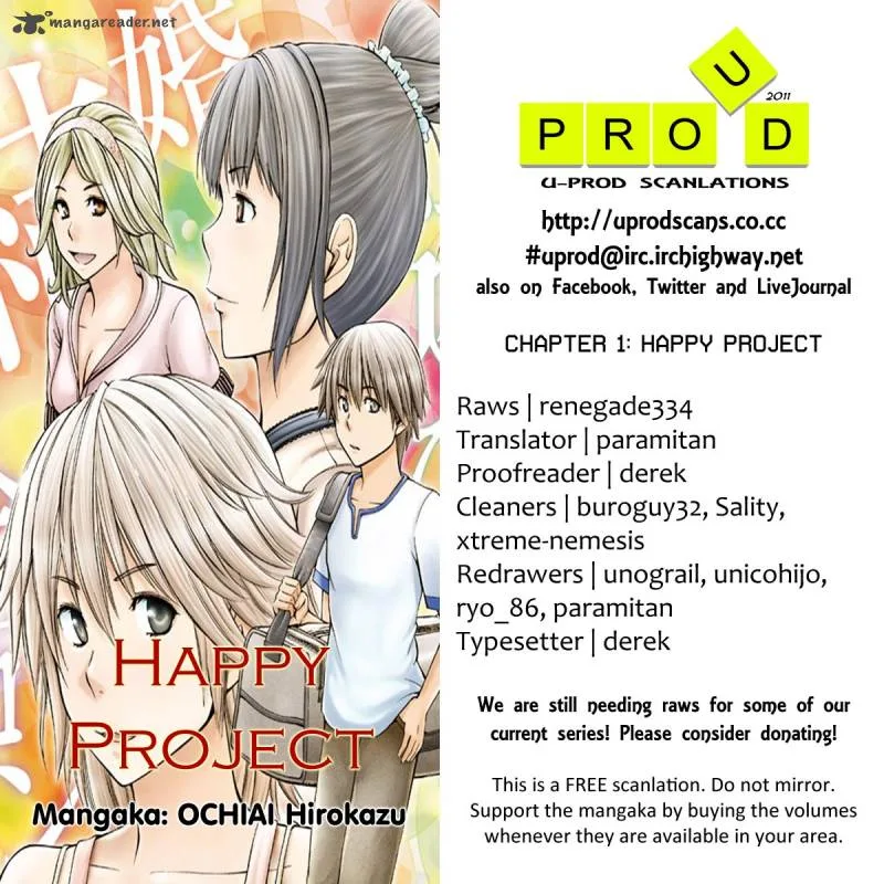 Happy Project Chapter 1 page 1