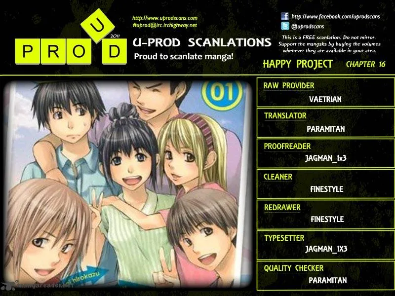 Happy Project Chapter 16 page 1