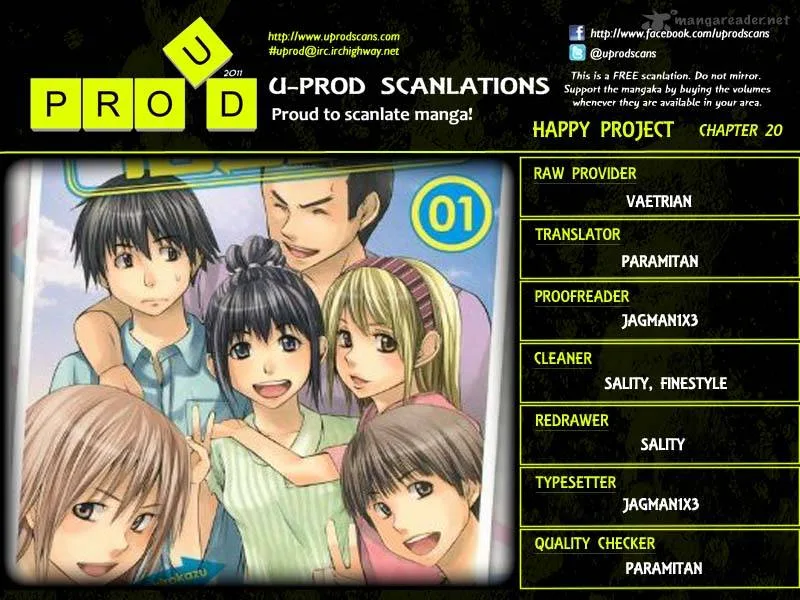 Happy Project Chapter 20 page 1