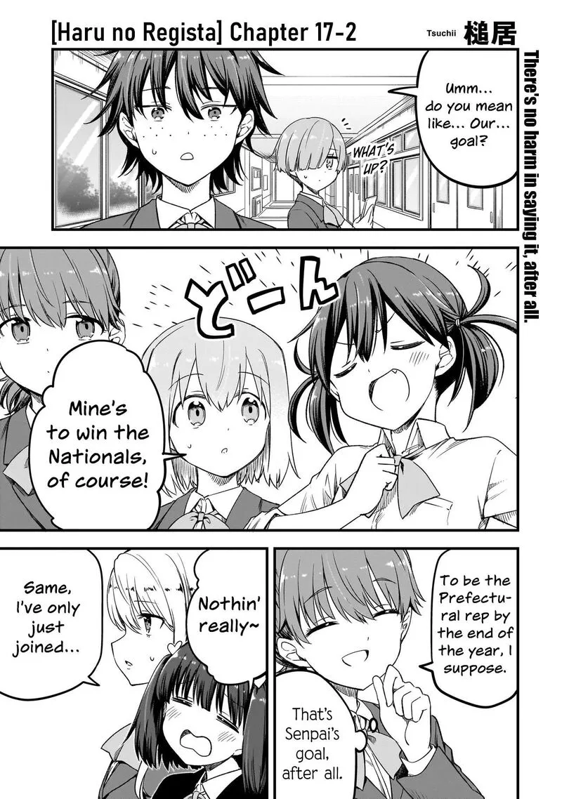 Haru no Regista Chapter 17.2 page 1