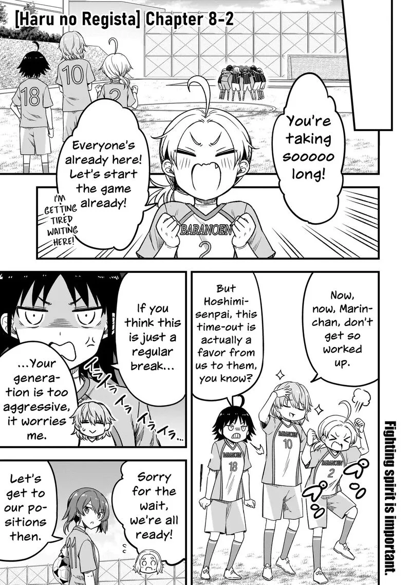 Haru no Regista Chapter 8.2 page 1