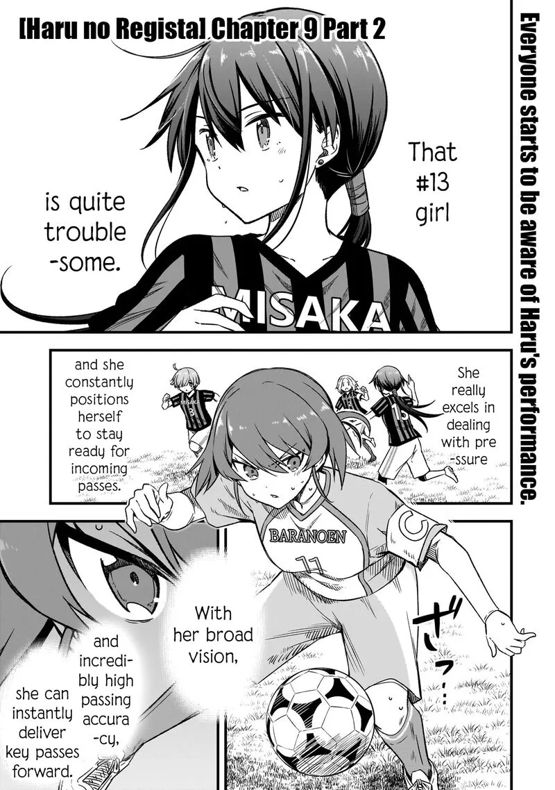 Haru no Regista Chapter 9.2 page 1
