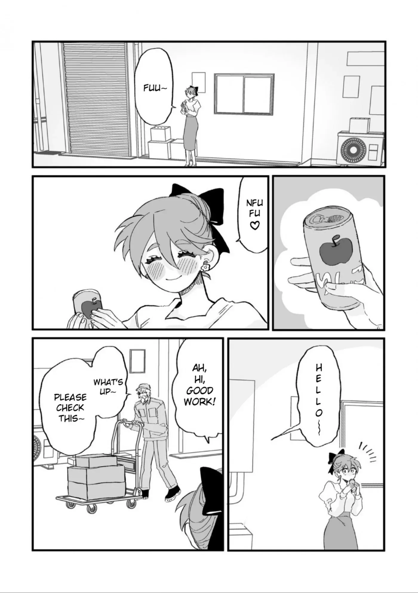 Haruno-san no Koto nante Zenzen Suki Chapter 12.1 page 1