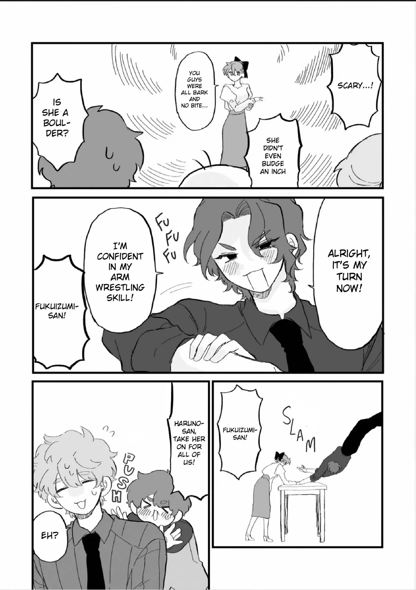 Haruno-san no Koto nante Zenzen Suki Chapter 13.5 page 2