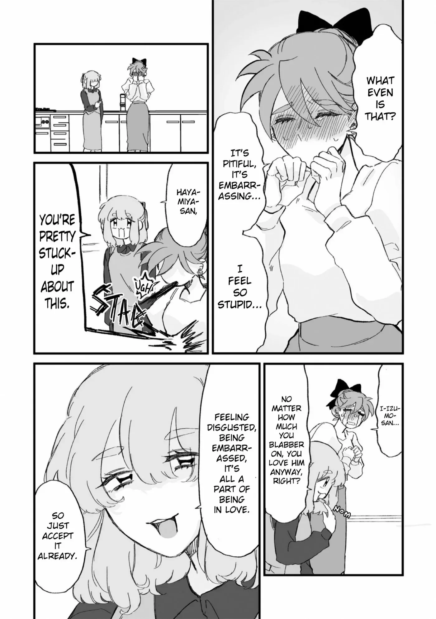 Haruno-san no Koto nante Zenzen Suki Chapter 13 page 4