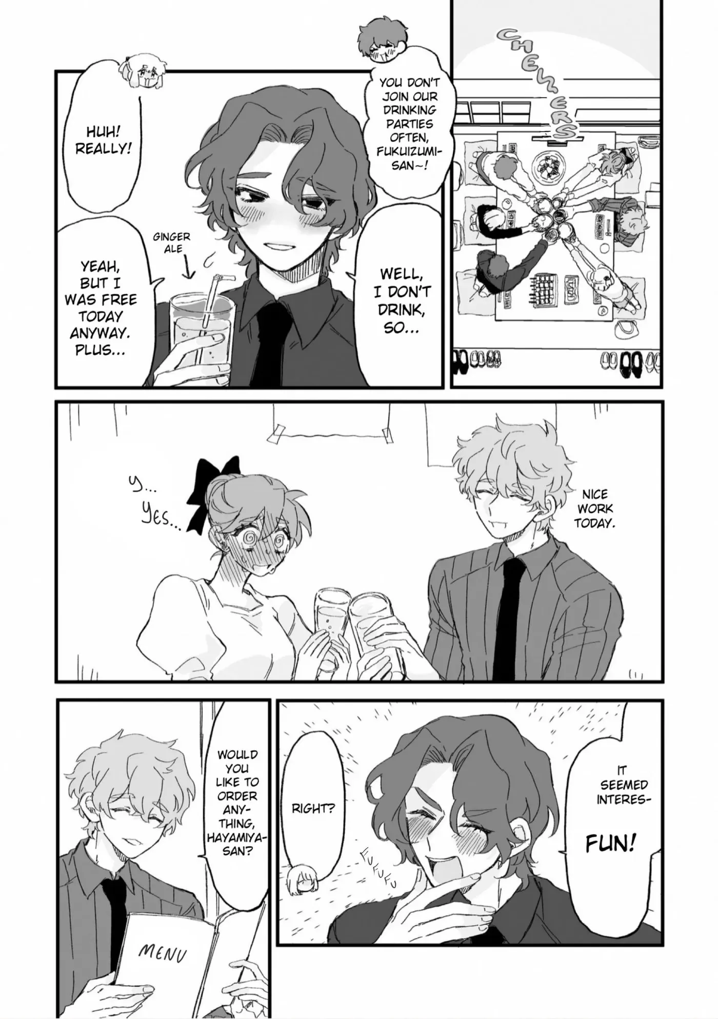 Haruno-san no Koto nante Zenzen Suki Chapter 14 page 1