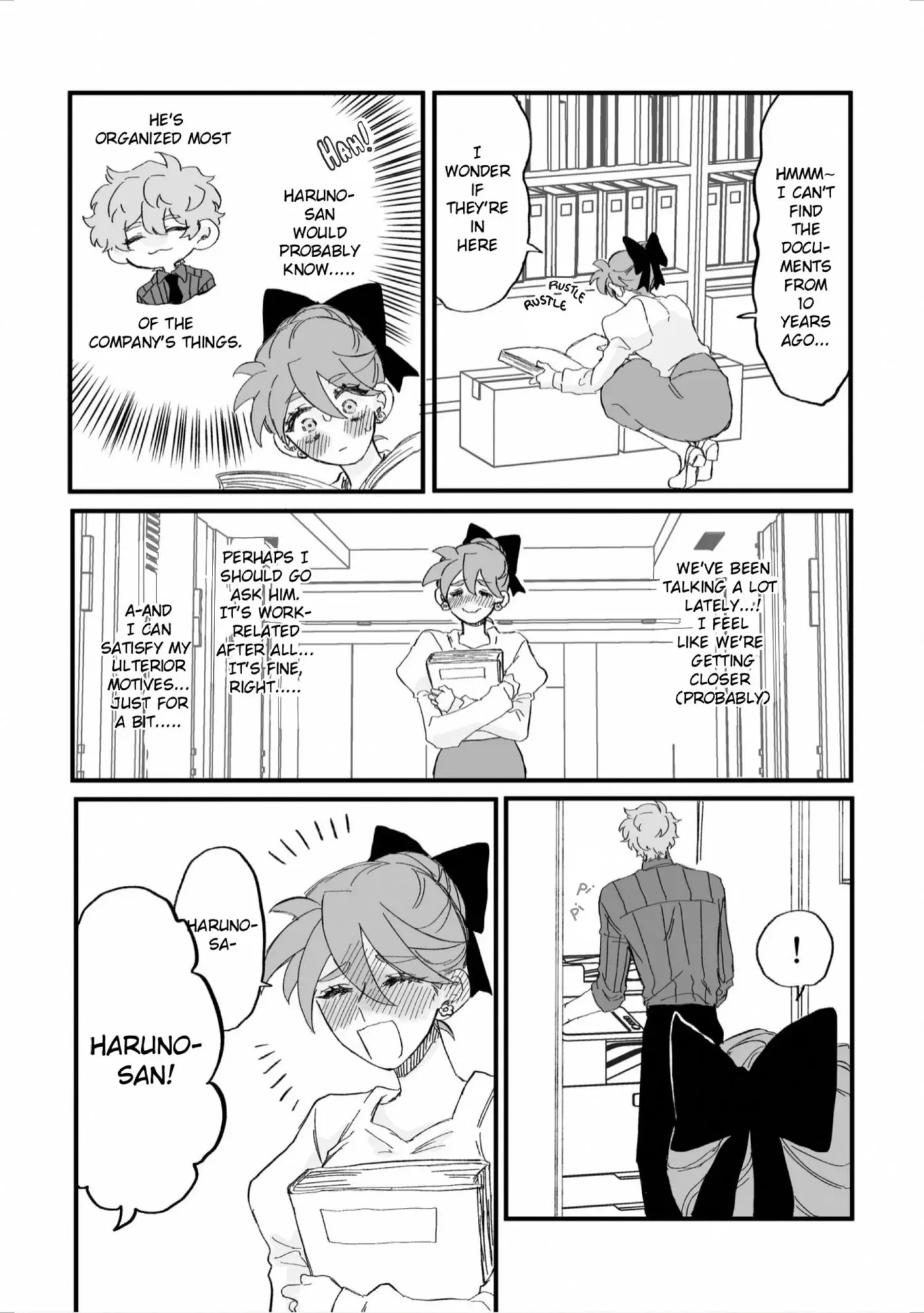 Haruno-san no Koto nante Zenzen Suki Chapter 18 page 1