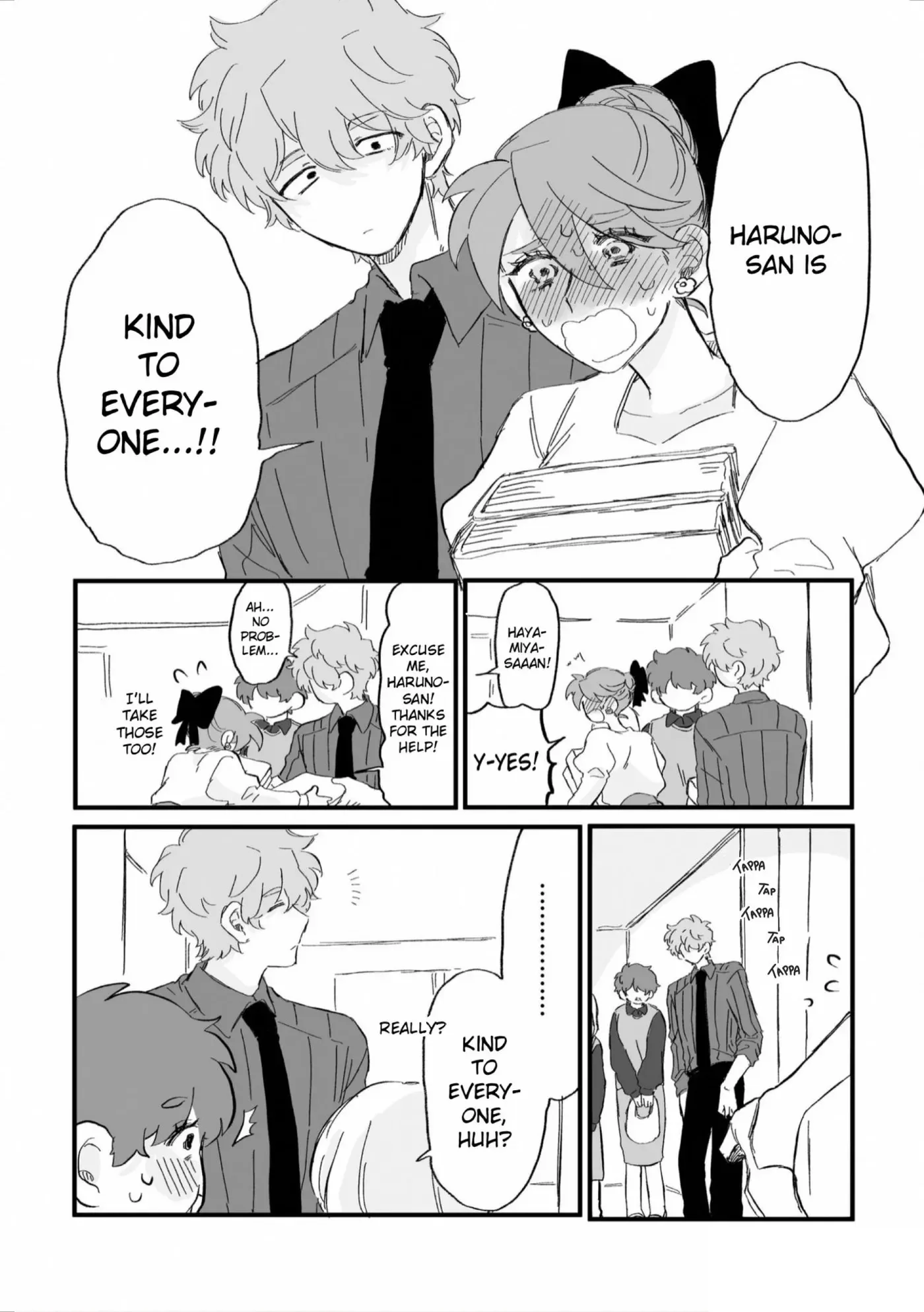 Haruno-san no Koto nante Zenzen Suki Chapter 18 page 8