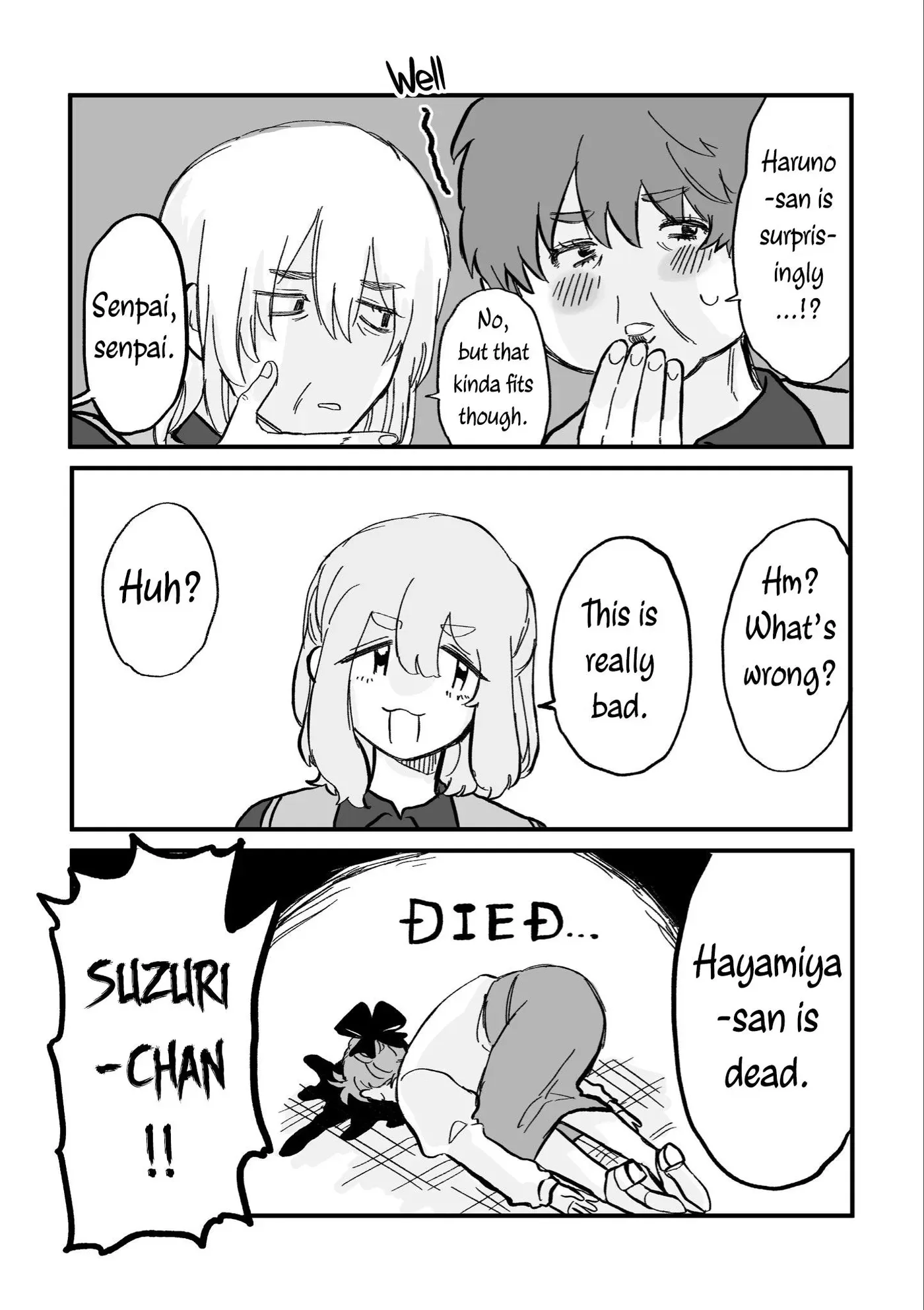 Haruno-san no Koto nante Zenzen Suki Chapter 6 page 4