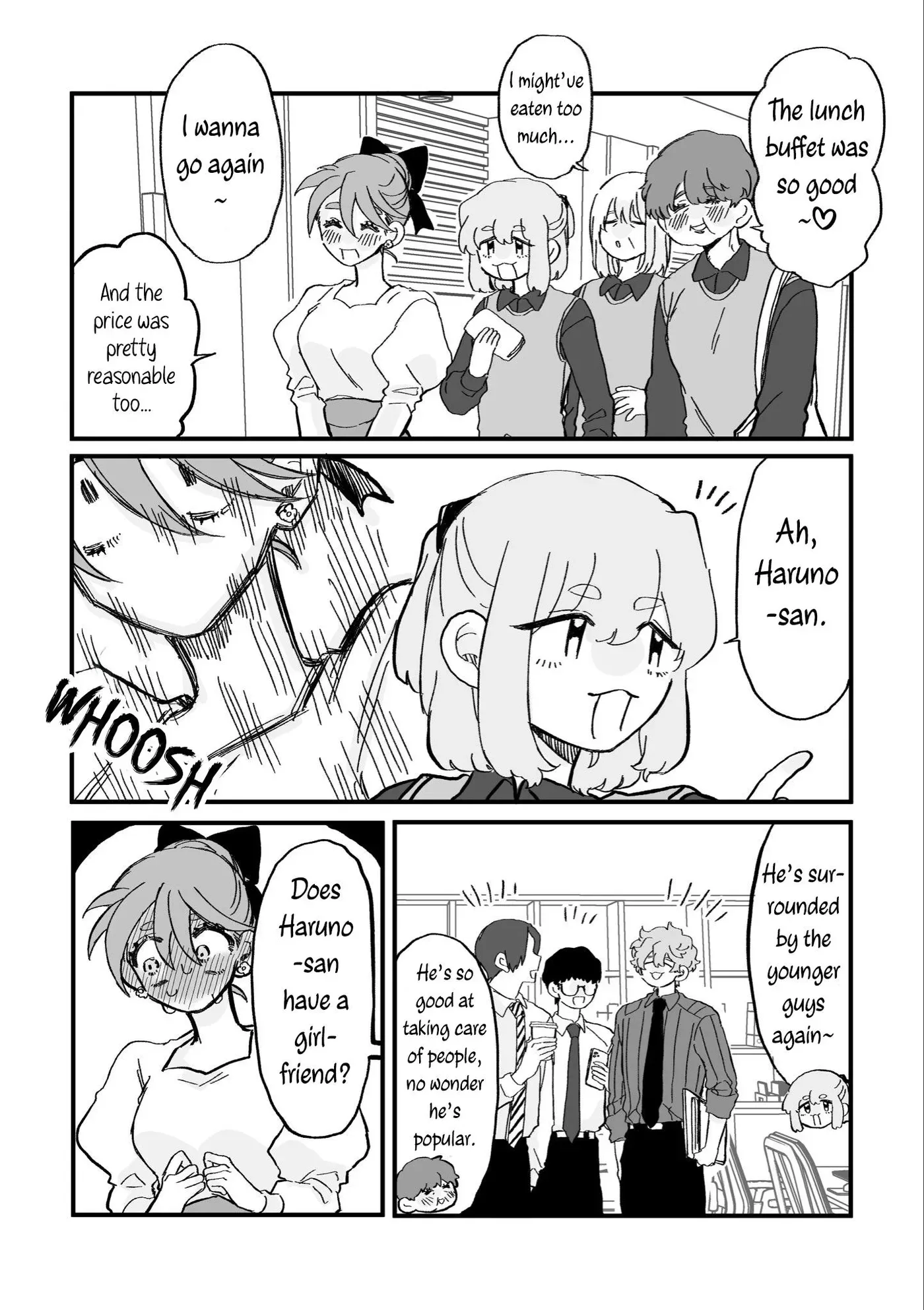 Haruno-san no Koto nante Zenzen Suki Chapter 6 page 1