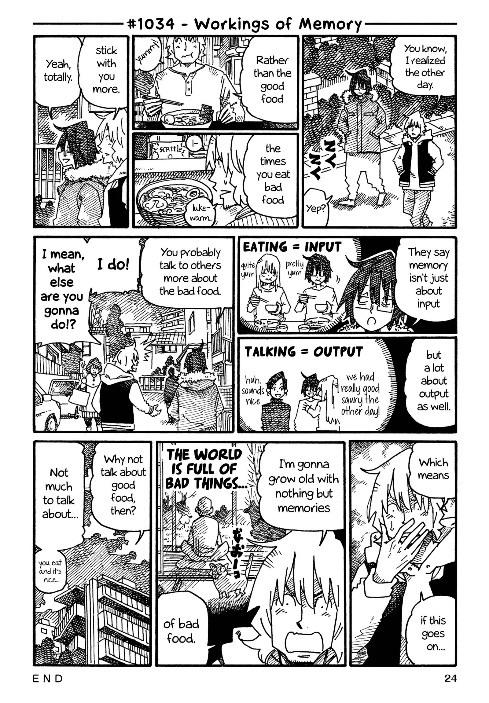 Hatarakanai Futari (YOSHIDA Satoru) Chapter 1034 page 1