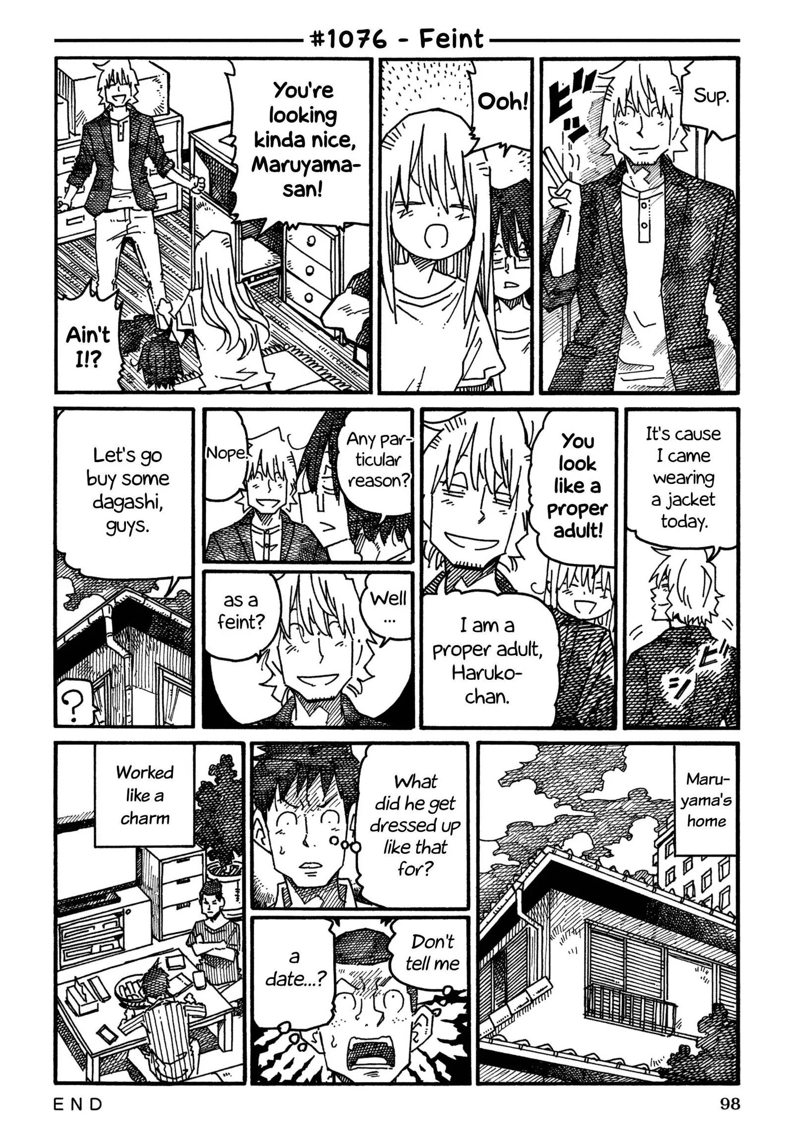 Hatarakanai Futari (YOSHIDA Satoru) Chapter 1076 page 1