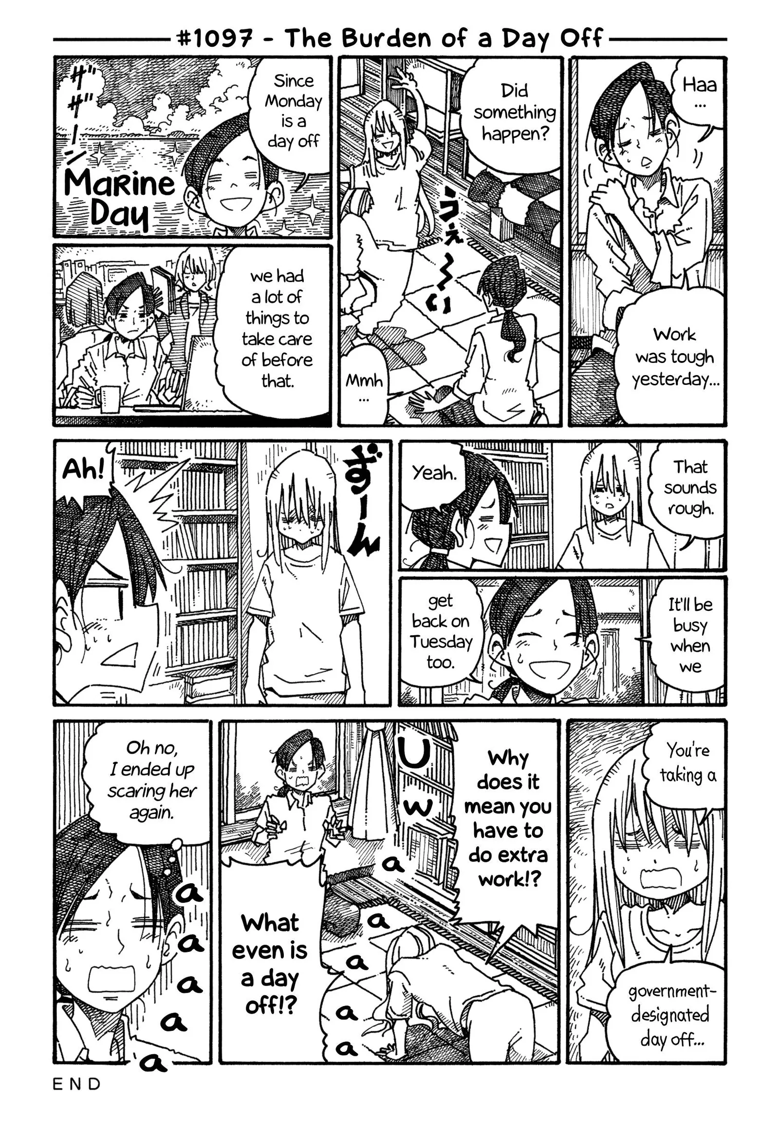 Hatarakanai Futari (YOSHIDA Satoru) Chapter 1097 page 1