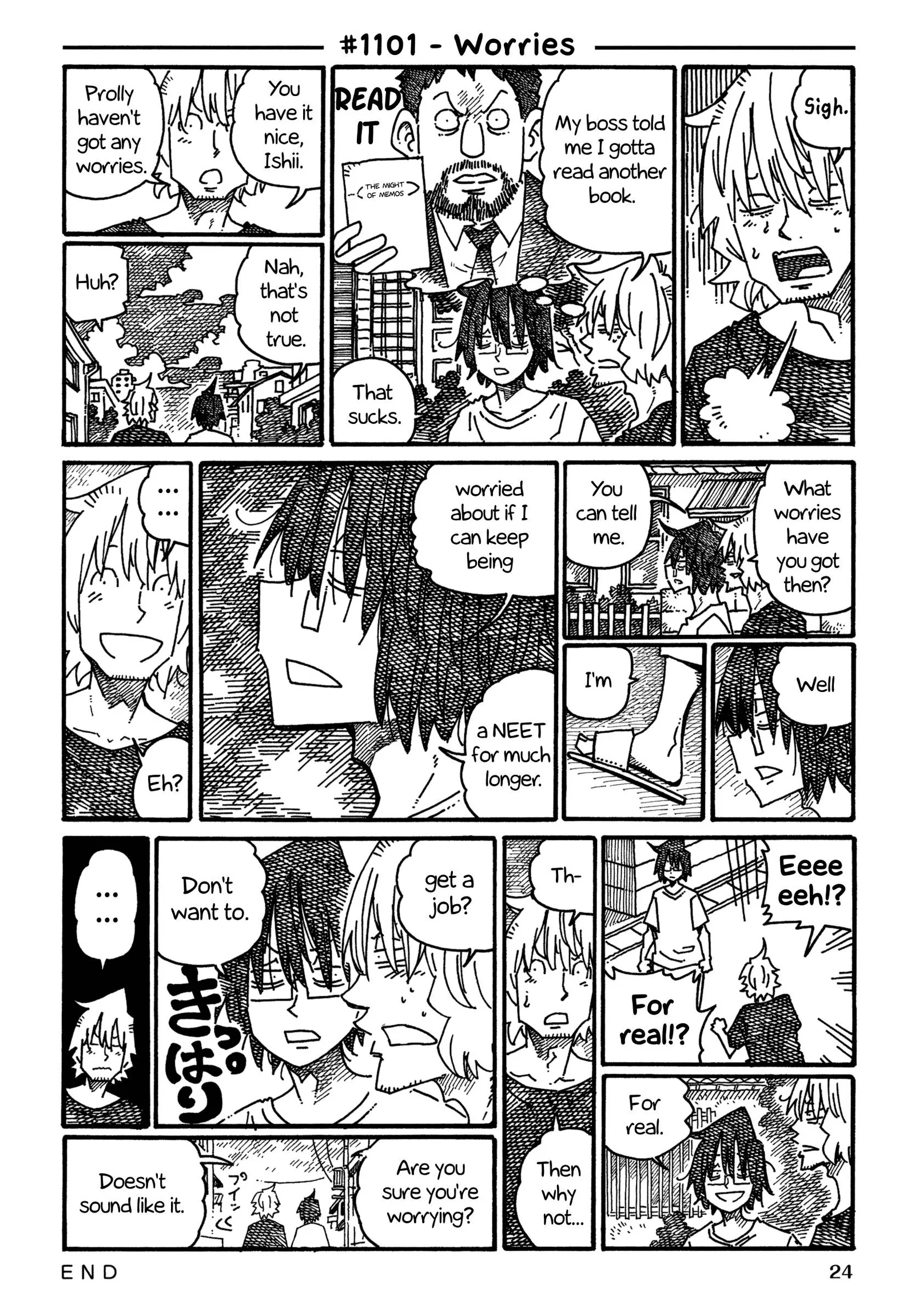 Hatarakanai Futari (YOSHIDA Satoru) Chapter 1101 page 1