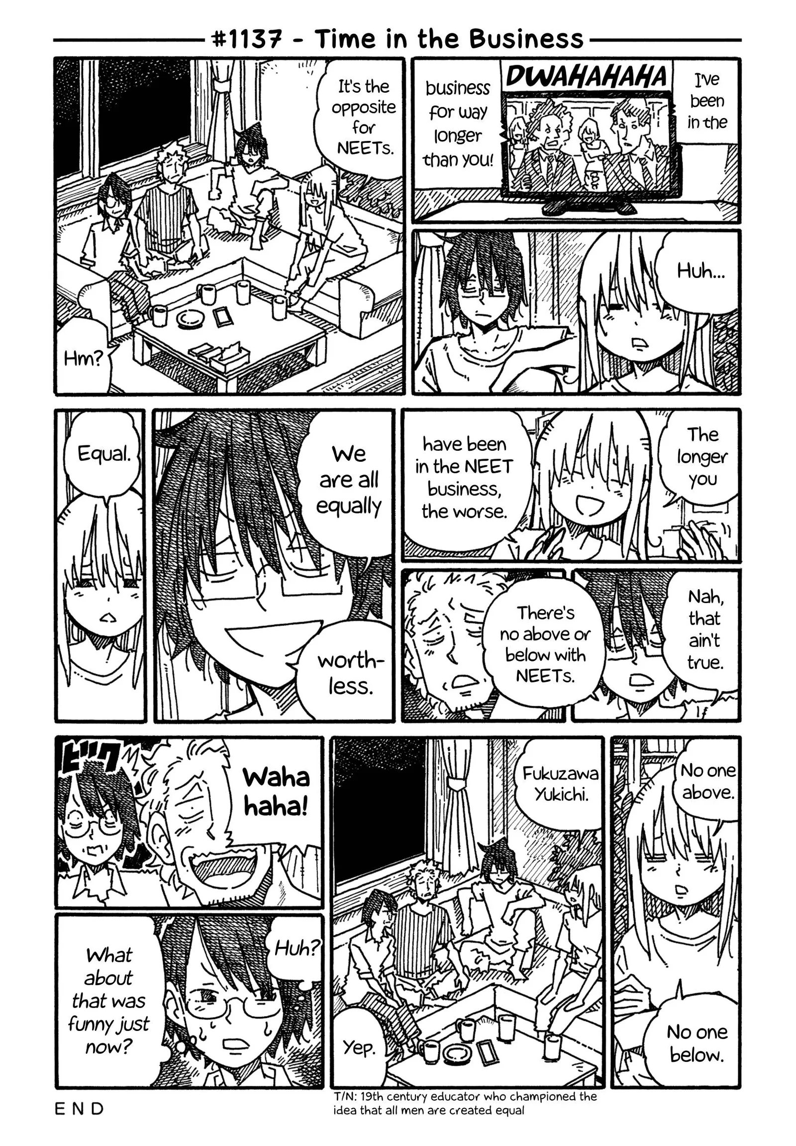 Hatarakanai Futari (YOSHIDA Satoru) Chapter 1137 page 1