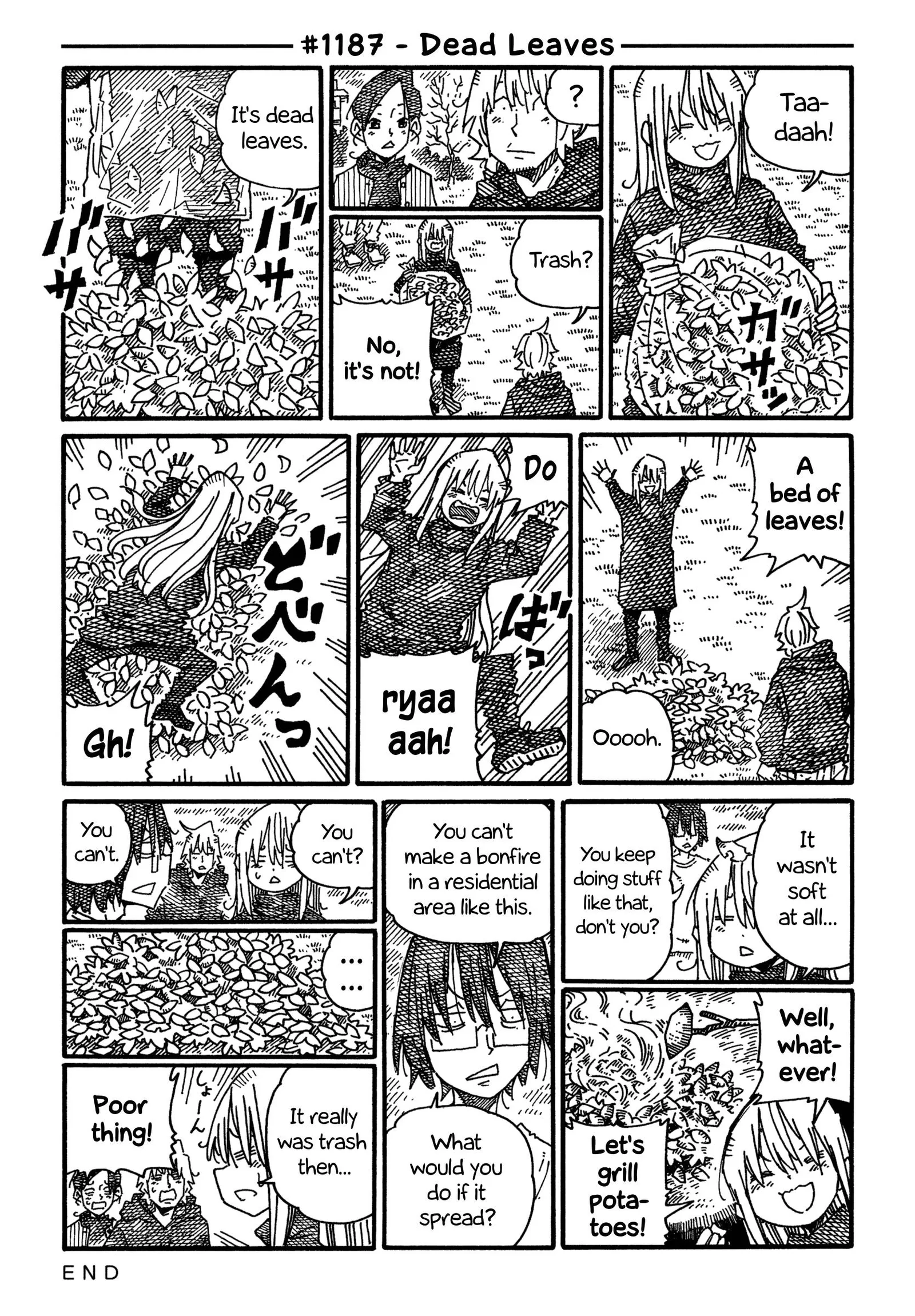Hatarakanai Futari (YOSHIDA Satoru) Chapter 1187 page 1