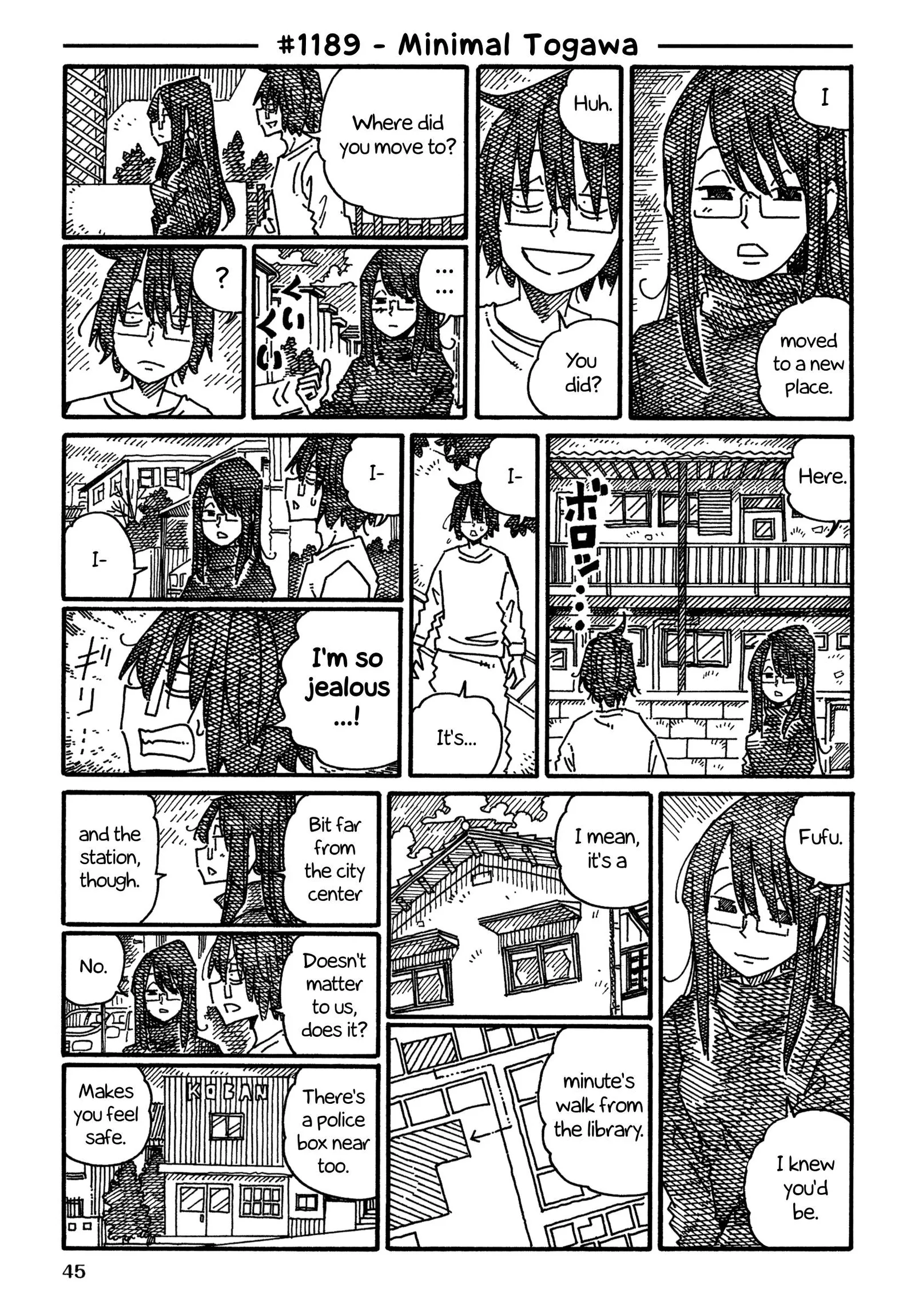 Hatarakanai Futari (YOSHIDA Satoru) Chapter 1189 page 1